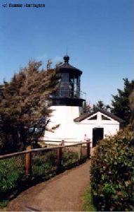 The path leading up to the lighthouse.