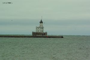 The breakwater lighthouse.
