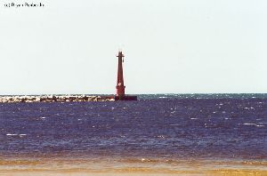 The other pierhead light at Muskegon.