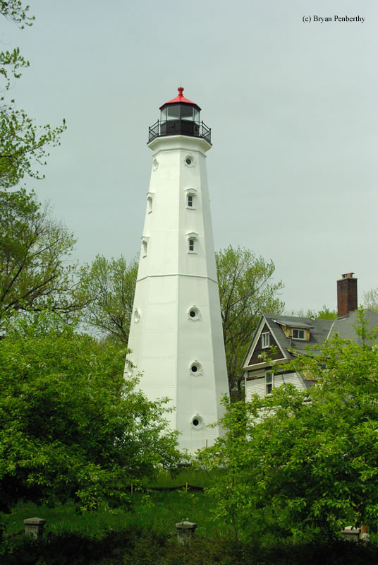 Photo of the North Point Lighthouse.