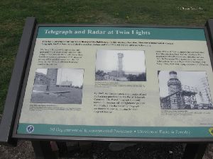 Telegraph and radar sign.