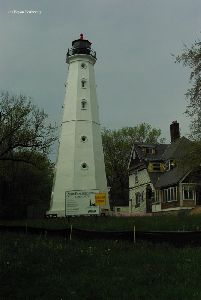 The lighthouse and quarters.