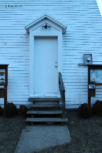 Door to enter the tower.