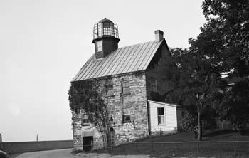 Salmon River Lighthouse (Courtesy Library of Congress)