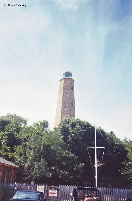 Photo of the Old Cape Henry Lighthouse.