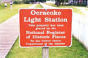 National Historic Register sign.