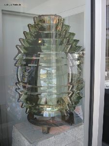 1857 fourth-order Fresnel lens. Its now in the visitor