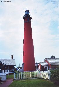 The tower from across the yard.