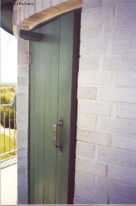 The door to the observation deck.