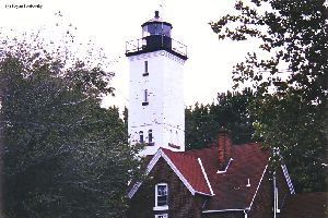 Top of house and the tower.