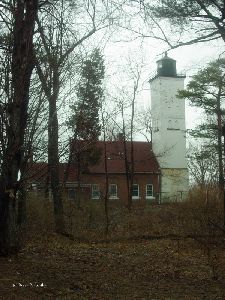 Backside of the lighthouse.