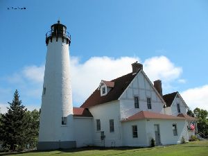 The tower with attached quarters.