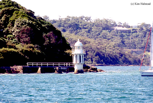 Photo of the Robertson Point Lighthouse.