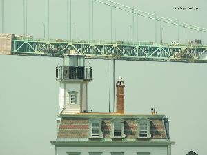 Close up of the lantern room.