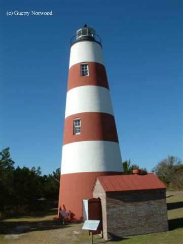 Photo of the Sapelo Island Lighthouse.