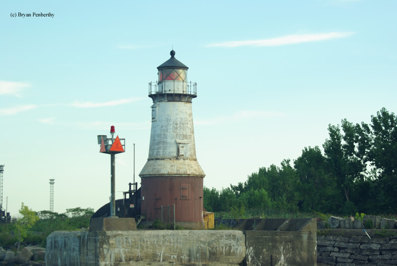 Photo of the South Buffalo Southside Lighthouse.
