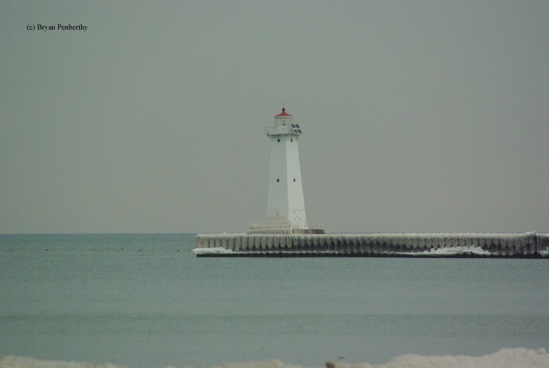 Photo of the Sodus Outer Lighthouse.