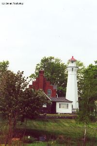 Shot of the lightstation from the rear.