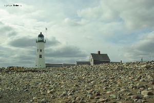 The tower from the beach.