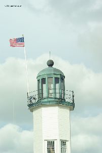 The lantern room.