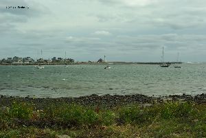 Scitaute Harbor and the tower.