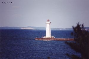 Sodus Outer light on the pier.