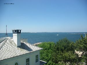 View from the top of the tower.