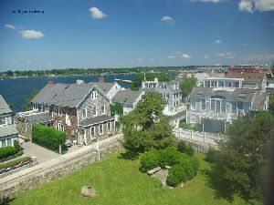 View from the top of the tower.