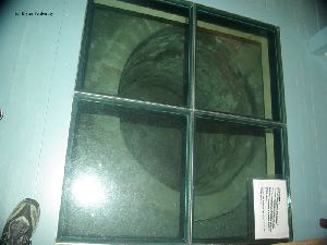 Cistern in the building.