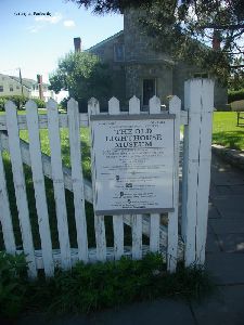 The Old Lighthouse Museum Sign.