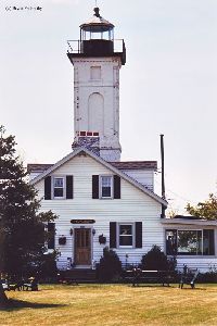 Nice close up shot of tower and quarters.