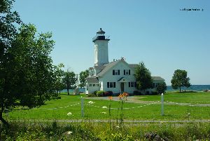 View of the lighthouse.