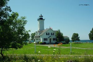 View of the lighthouse.