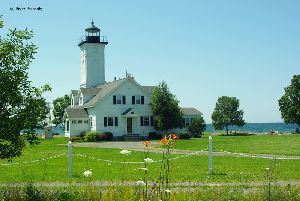 The lighthouse.