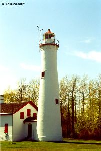 Close up of the tower.