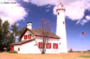 Backside of the lighthouse.
