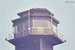 Close up of the front of the lantern room.