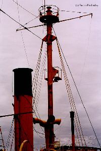 Lightship masts.