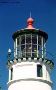 Close up of the lantern room.