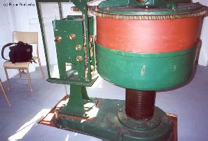 Rotating mechanism under the lens.
