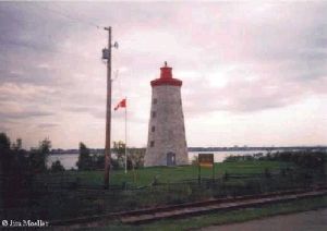 Nice close up shot of the Windmill Point Lighthouse.