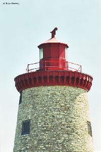 Close up of the lantern room.